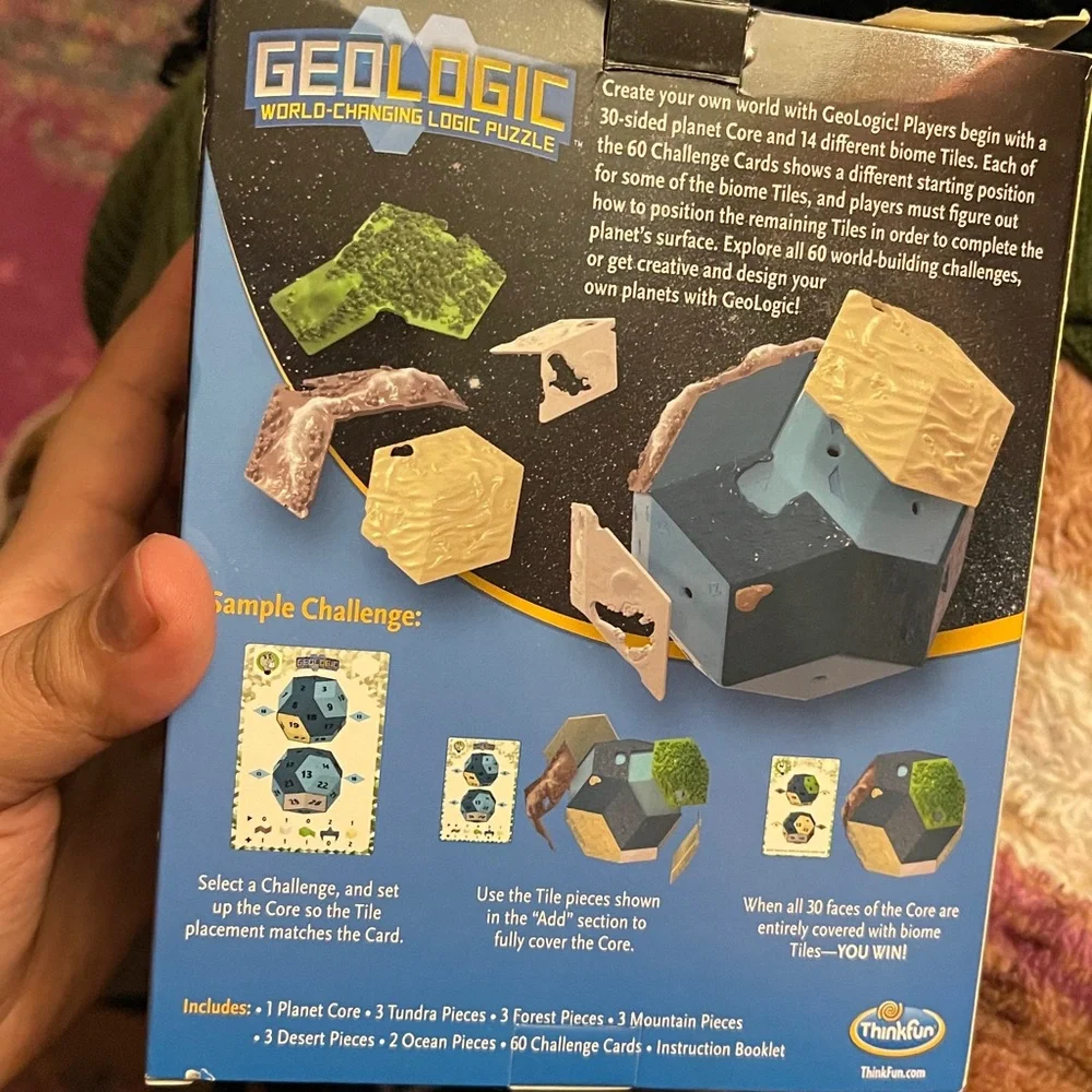 Thinkfun Geologic World Changing Logic Puzzle for
